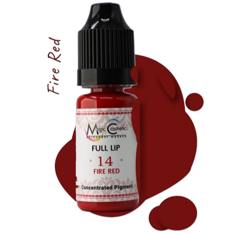 Пигмент Magic Cosmetic Full lips №14 - Fire Red (для губ)