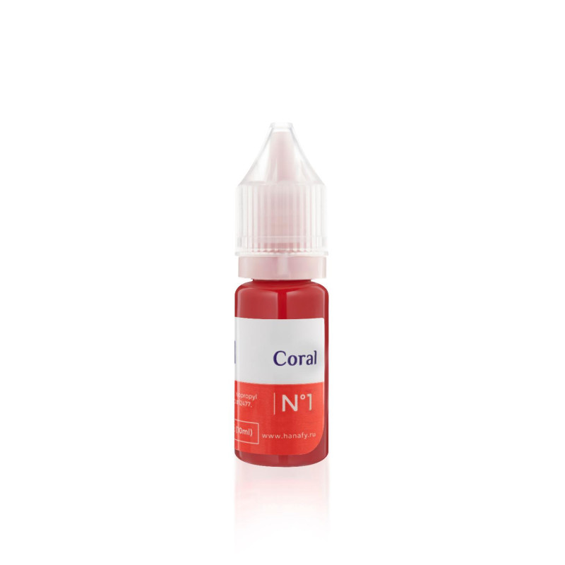 Hanafy No. 1 Coral pigment (for lips)
