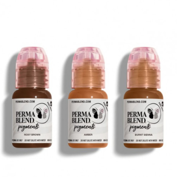 Set for tattooing Perma Blend - Warm Eyebrow Mini Set