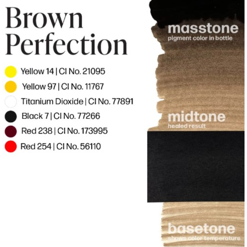 Пигмент для татуажа Perma Blend - Brown Perfection