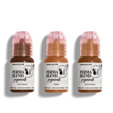 Set for tattooing Perma Blend - Warm Eyebrow Mini Set