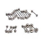 Titanium barbell