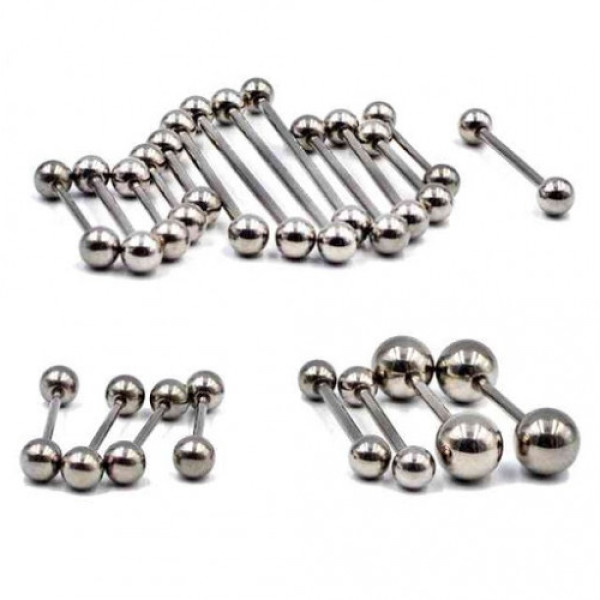 Titanium barbell