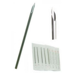 Piercing needles without Catheter 12G (2 MM)