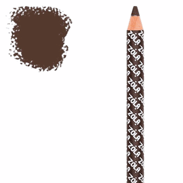 Карандаш для бровей Powder Brow Dark Brown ZOLA