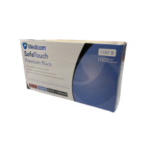 Nitrile gloves Medicom (SafeTouch) Premium Black