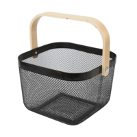 Basket with BLACK handle
