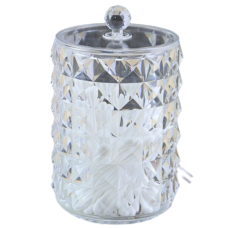 Round Organizer White Diamond