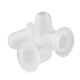 Silicone caps 6-8 mm with a round bottom 100 pcs