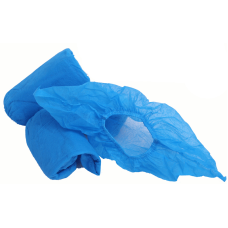 Medical blue shoe covers