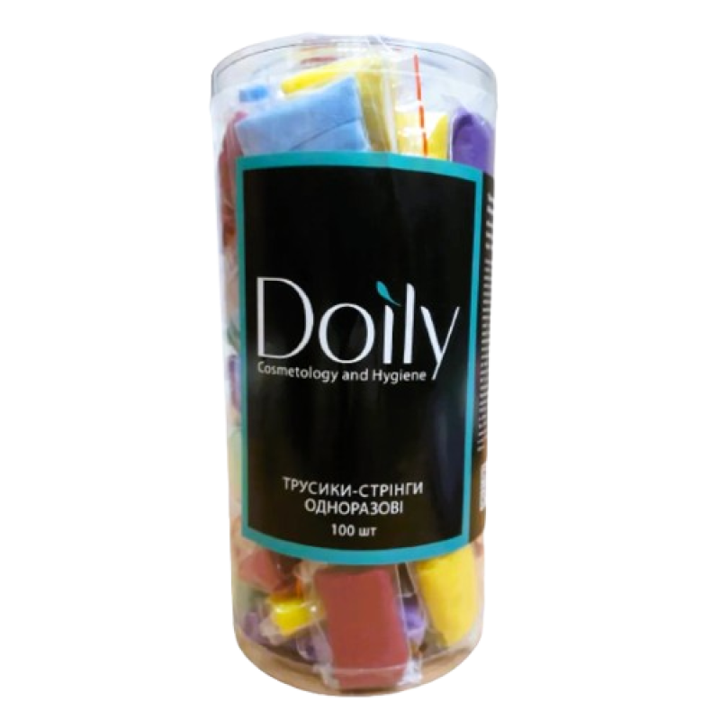 Трусики-стринги микс Doily 100 шт