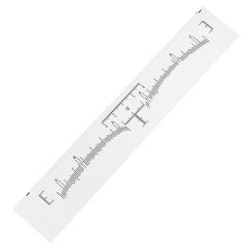 Одноразова лінійка для брів, що самоклеїться