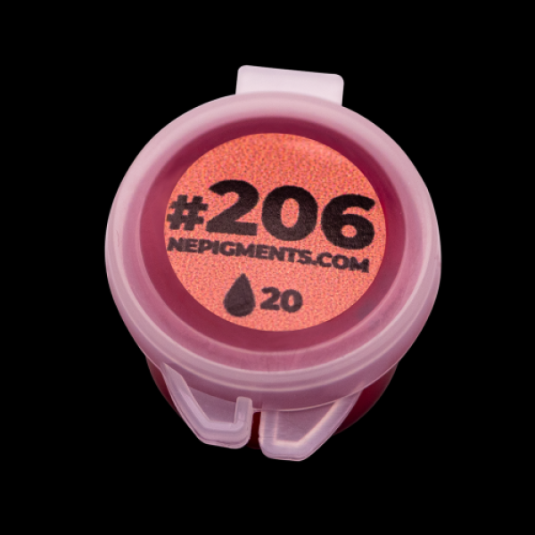 Пробник NE Pigments №206 Сіро-рожевий для губ