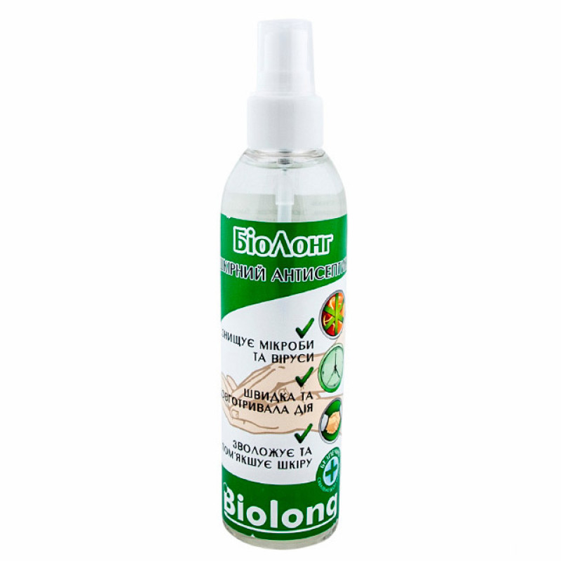 Biolong skin antiseptic 250 ml