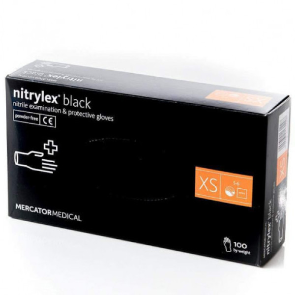 Рукавички нітрилові NITRYLEX чорні