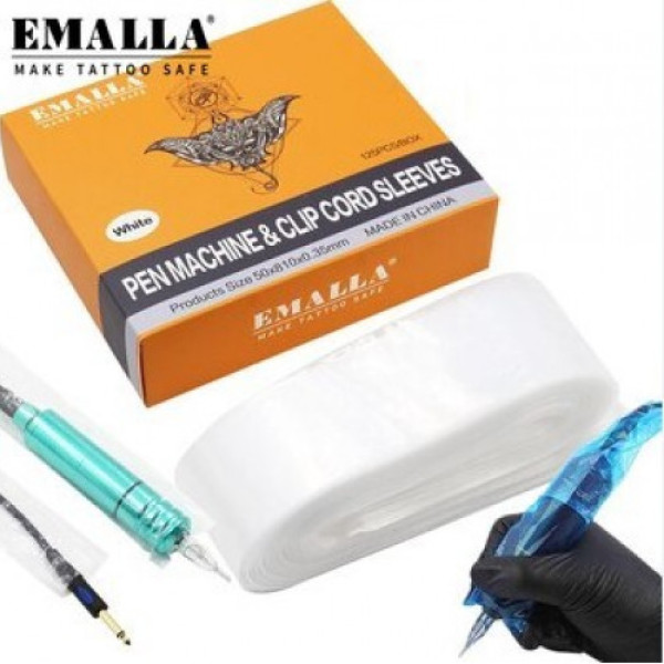 Захисні пакети на машинку та кліпкорд Emalla 50*810 (white)