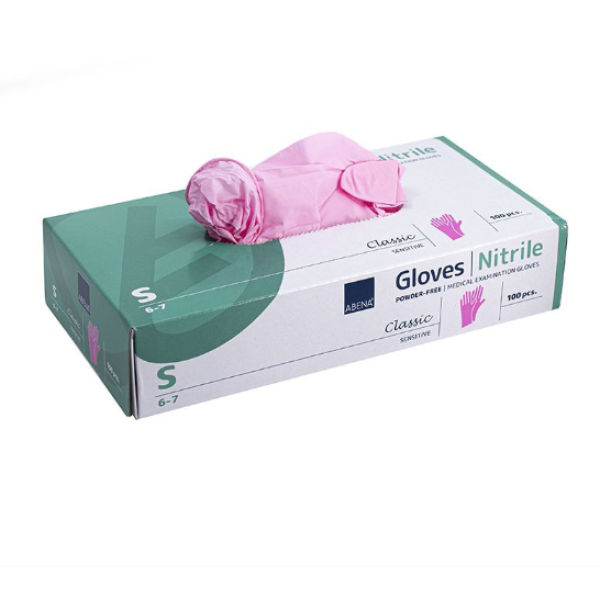 Nitrile Gloves Pink