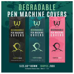 Protective packages DEGRADABLE Pen Machine covers AVA 180mm