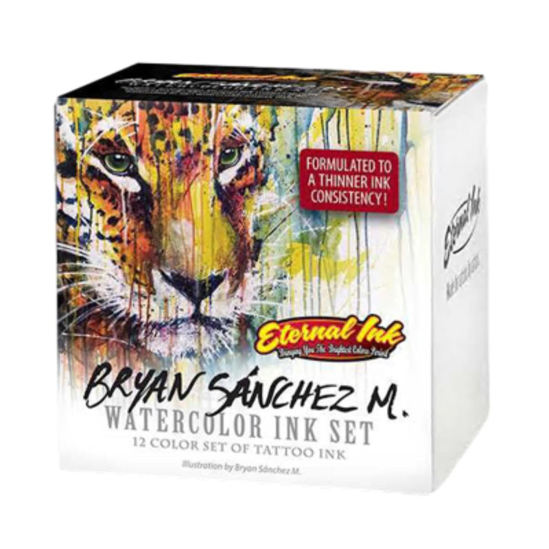 Набор красок Eternal Bryan Sanchez M. Watercolor Ink Set(12)