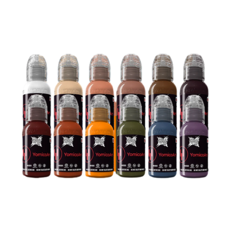Набір фарб World Famous Ink - Yomico Renaissance Ink Set