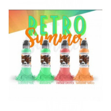 World Famous Ink - Damian Gorski Retro Summer set 4