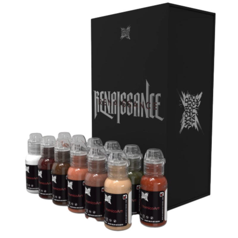 Набір фарб World Famous Ink - Yomico Renaissance Ink Set