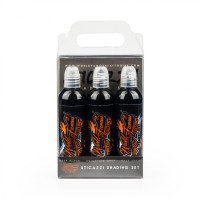 Набір фарб World Famous Ink - Sticazzi Black set 3x120 ml