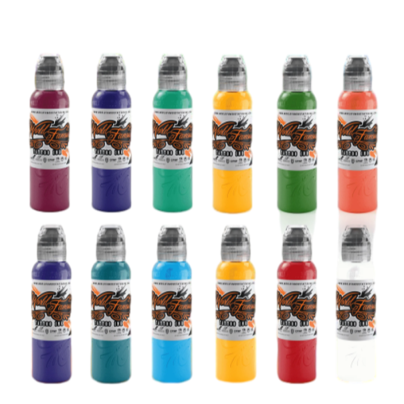 World Famous Ink - Primary Color set 3 12 X 30ml