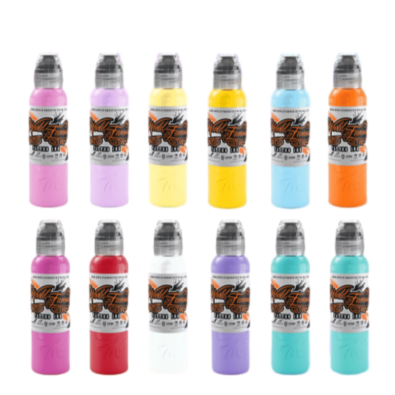 Набір фарб World Famous Pastel Color set 12x30 ml