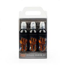Набір фарб World Famous Ink - Sticazzi Black set 3x120 ml