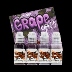 Набор красок World Famous Ink - Dima NBK - Grape Grey Set - 4x30ml