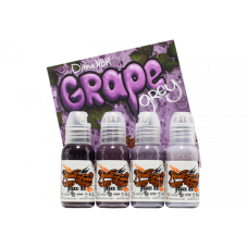 Набор красок World Famous Ink - Dima NBK - Grape Grey Set - 4x30ml