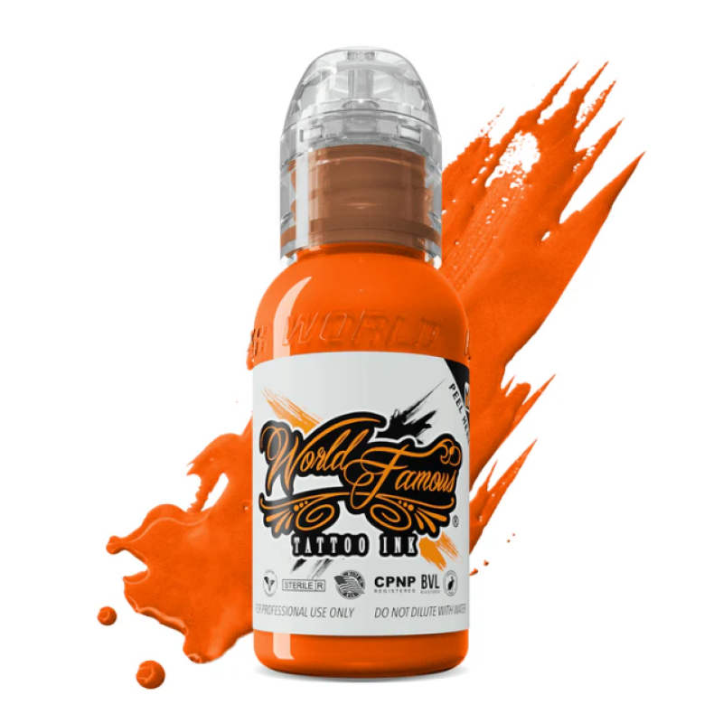 Фарба World Famous Ink - Master Mike, KOI Orange