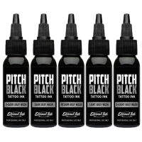 Набір фарб Eternal Pitch Black Gray Wash