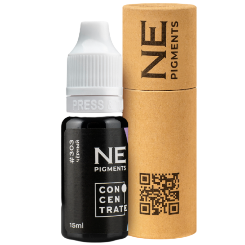 Пігмент для повік NE Pigments №303 Чорний