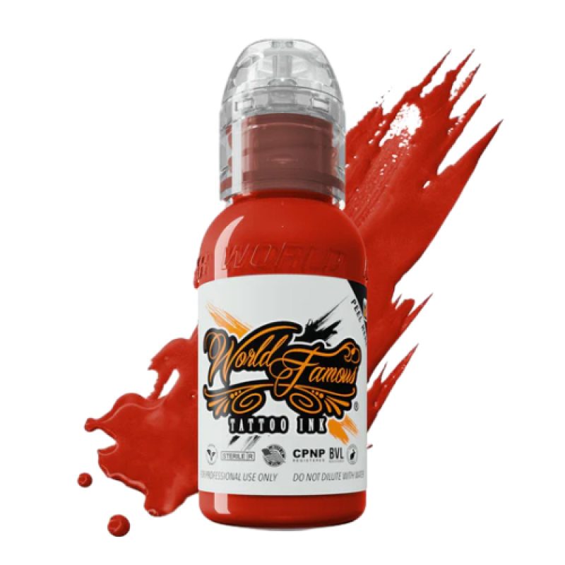 World Famous Ink - Master Mike, Inkfiend Red