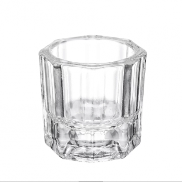 Стеклянный стакан для смешивания пигментов, красок и хны OKO