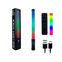 Multi-color LED STICK lamp on a tripod