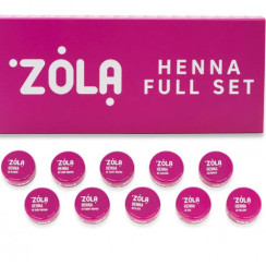 Henna box Henna Full Set 10 шт. по 2,5 г ZOLA
