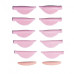 Валики для ламинирования Pinky Shiny Pads ZOLA