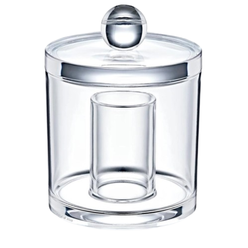 Acrylic round organizer