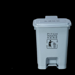 Container for disposal of needles 15L with pedal