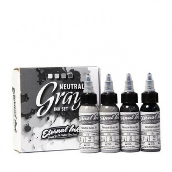 Набор красок Eternal Neutral Gray Ink Set (4)