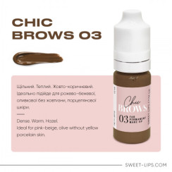 Pigment for permanent makeup Chic Brows №3
