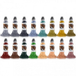 Набор красок World Famous Ink - Sarah Miller's Valhalla Portrait Set 16x30ml