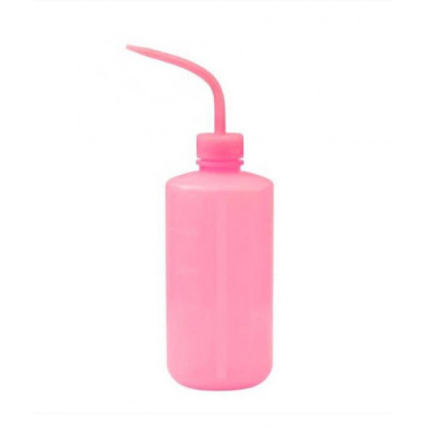 Spray battle 250 ml with a curved tube-pouring color