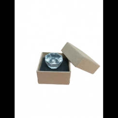 Glass ring for glue "Diamond"