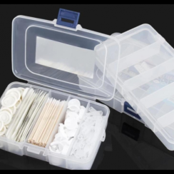 Organizer plastic for 5 compartments