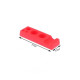 Silicone rectangular stand with 3 holes mix