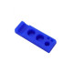 Silicone rectangular stand with 3 holes mix